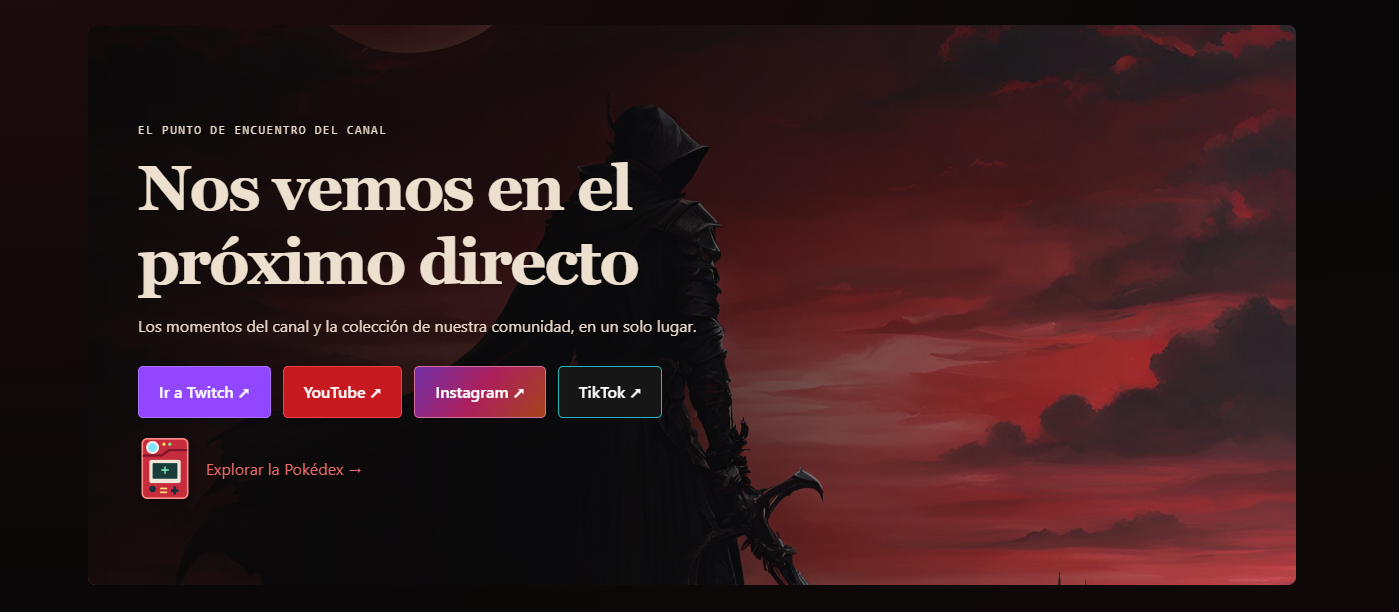Official Lordtraxes homepage, shown in its original Spanish